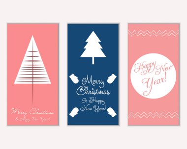 Mutlu Noeller ve mutlu yeni yıl tebrik kartları   