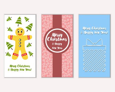 Mutlu Noeller ve mutlu yeni yıl tebrik kartları  