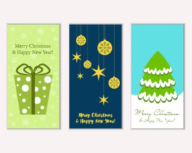 Mutlu Noeller ve mutlu yeni yıl tebrik kartları   