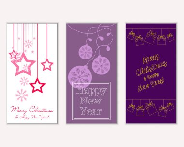 Mutlu Noeller ve mutlu yeni yıl tebrik kartları   