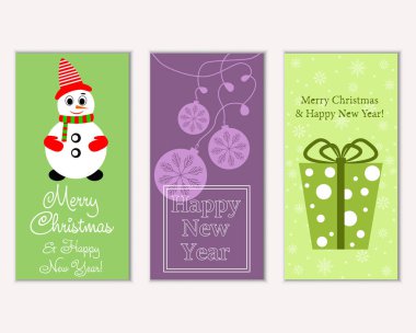 Mutlu Noeller ve mutlu yeni yıl tebrik kartları   