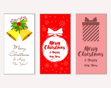 Mutlu Noeller ve mutlu yeni yıl tebrik kartları  