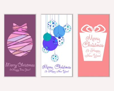 Mutlu Noeller ve mutlu yeni yıl tebrik kartları   