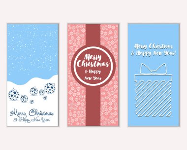 Mutlu Noeller ve mutlu yeni yıl tebrik kartları  