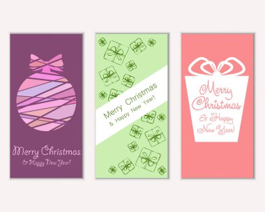 Mutlu Noeller ve mutlu yeni yıl tebrik kartları   