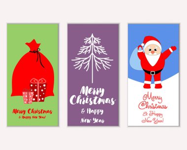 Mutlu Noeller ve mutlu yeni yıl tebrik kartları  