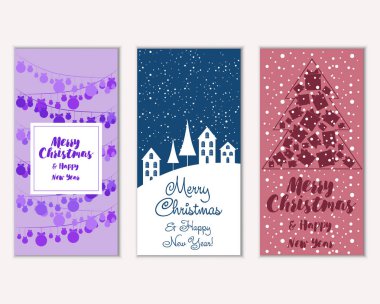 Mutlu Noeller ve mutlu yeni yıl tebrik kartları  