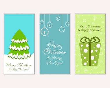 Mutlu Noeller ve mutlu yeni yıl tebrik kartları   