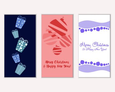 Mutlu Noeller ve mutlu yeni yıl tebrik kartları   