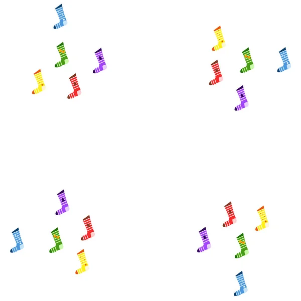 Cartão Natal Meia Natal Fundo Vetorial —  Vetores de Stock