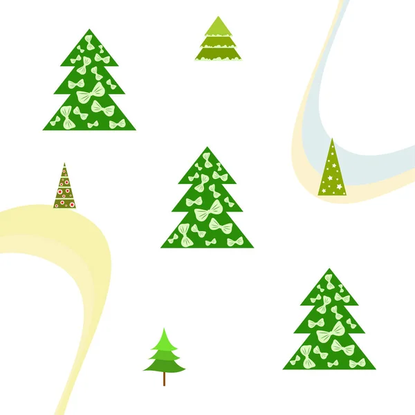 Merry Christmas Card Vector Bakgrund — Stock vektor