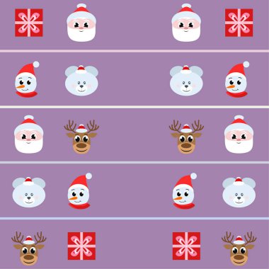 Noel kartı. Tatil vektör arka plan