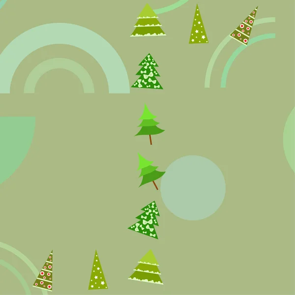 Καλά Χριστουγέννα Δέντρα Διάνυσμα Φόντο — Διανυσματικό Αρχείο