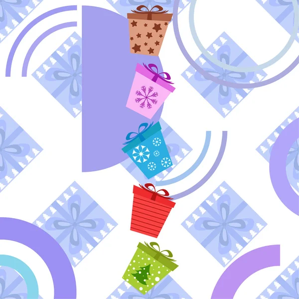 Joyeux Noël Carte Illustration Vectorielle — Image vectorielle