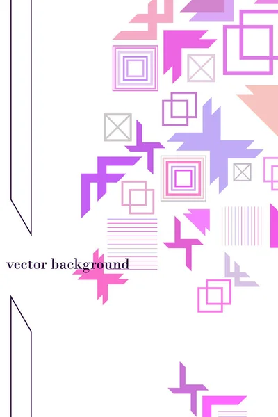 Vektor Des Modernen Abstrakten Geometrischen Hintergrunds Broschüren Cover Design — Stockvektor