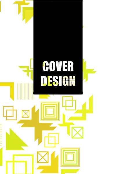 Vektor Des Modernen Abstrakten Geometrischen Hintergrunds Broschüren Cover Design — Stockvektor