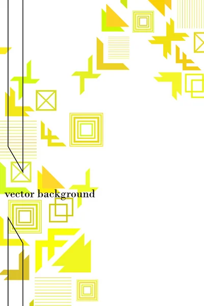 Вектор Современного Абстрактного Геометрического Фона Дизайн Обложки Брошюры — стоковый вектор