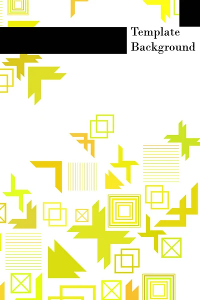Vector Van Moderne Abstracte Geometrische Achtergrond Brochure Omslag Ontwerp — Stockvector