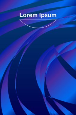 Renk 3d kağıt, sanat illüstrasyon. Vektör tasarım düzen afiş sunumlar, el ilanları, afişler ve Davetler için