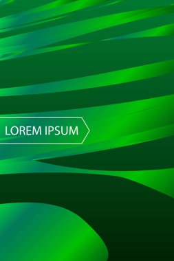 Modern soyut geometrik arkaplan vektörü, broşür kapağı tasarımı