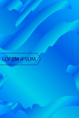 Parlak suluboya degrade arka plan. İş vektör çizim.