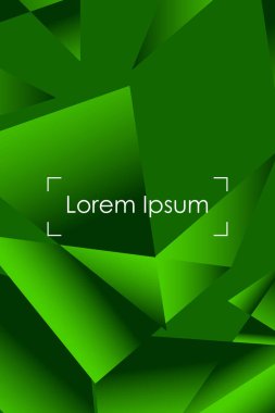 Poligonal soyut resim. Crystal afişler, posterler, geometrik arka planlar.