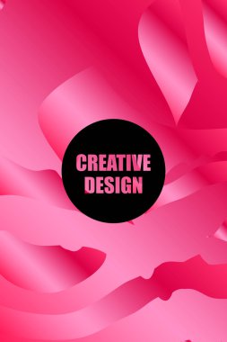 Parlak suluboya degrade arka plan. İş vektör çizim.