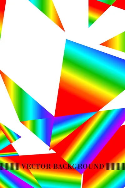 多边形抽象例证 水晶横幅 几何背景 — 图库矢量图片