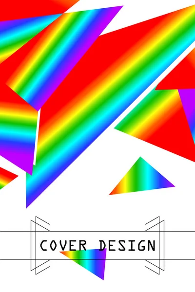 Polygonale Abstrakte Illustration Kristallbanner Poster Geometrische Hintergründe — Stockvektor