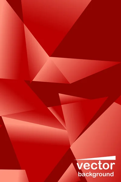 Ilustração Abstrata Poligonal Bandeiras Cristal Cartazes Fundos Geométricos — Vetor de Stock