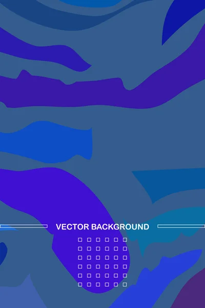 Fondo Color Abstracto Brillante Ilustración Vectorial Del Negocio — Vector de stock