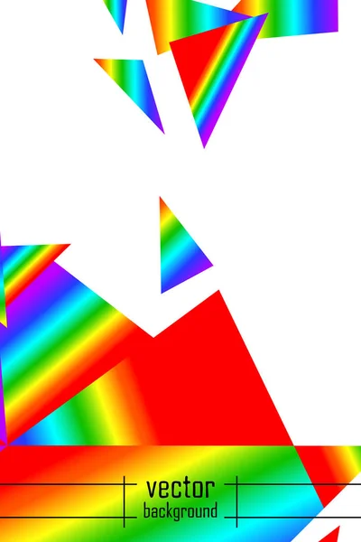 Illustration Abstraite Polygonale Bannières Cristal Affiches Décors Géométriques — Image vectorielle