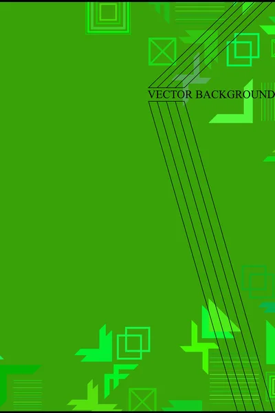 Vektor Des Modernen Abstrakten Geometrischen Hintergrunds Broschüren Cover Design — Stockvektor