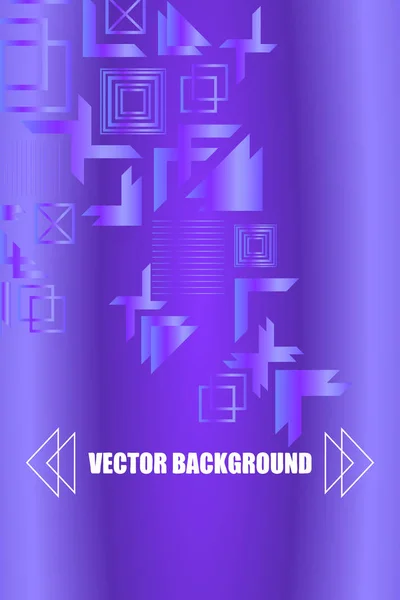 Bright Abstract Gradient Vector Business Background Business Brochure Cover Design — Stock Vector