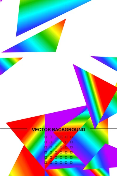 Polygonale Abstrakte Illustration Kristallbanner Poster Geometrische Hintergründe — Stockvektor