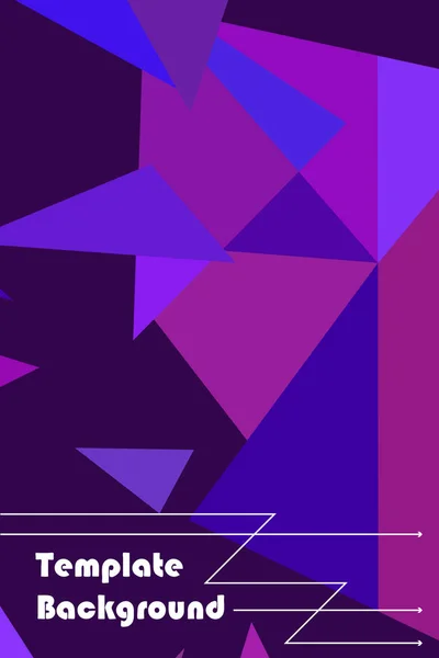 Abstrakt Gefärbter Geometrischer Hintergrund Mit Polygonen Vektoren Kristallbannern Postern — Stockvektor