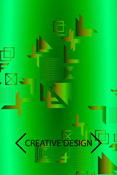 Fondo Brillante Abstracto Del Negocio Del Vector Del Gradiente Diseño — Vector de stock