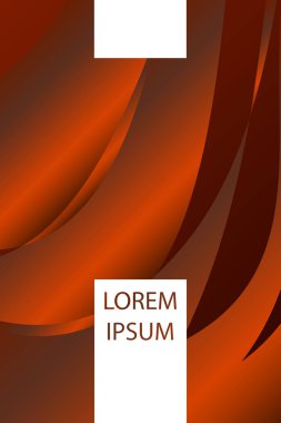 Renk 3d kağıt, sanat illüstrasyon. Vektör tasarım düzen afiş sunumlar, el ilanları, afişler ve Davetler için