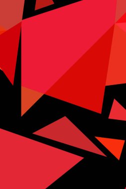 Soyut geometrik arka plan çokgenler, vektör, crystal afişler, posterler ile renkli.