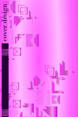 Parlak soyut degrade vektör iş deneyimi, iş broşürü kapak tasarımı