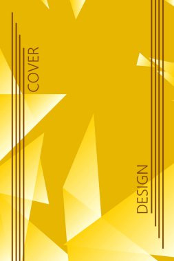 Poligonal soyut resim. Crystal afişler, posterler, geometrik arka planlar.