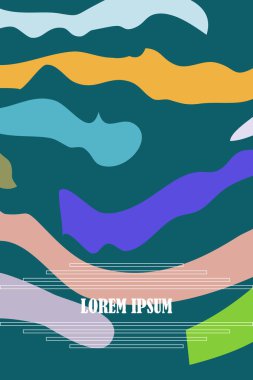 Parlak renk arka plan. İş vektör çizim.