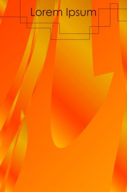 Renk 3d kağıt, sanat illüstrasyon. Vektör tasarım düzen afiş sunumlar, el ilanları, afişler ve Davetler için