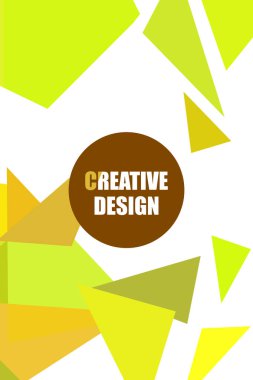 Soyut geometrik arka plan çokgenler, vektör, crystal afişler, posterler ile renkli.