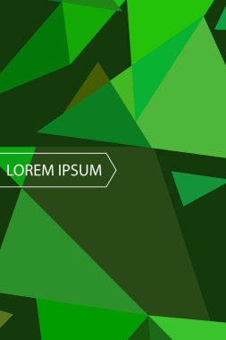Soyut geometrik arka plan çokgenler, vektör, crystal afişler, posterler ile renkli.
