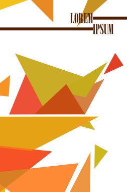 Soyut geometrik arka plan çokgenler, vektör, crystal afişler, posterler ile renkli.