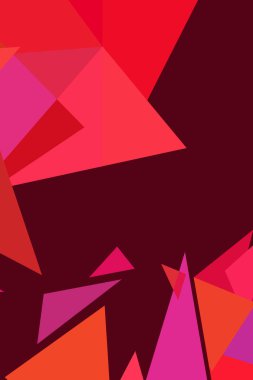 Soyut geometrik arka plan çokgenler, vektör, crystal afişler, posterler ile renkli.