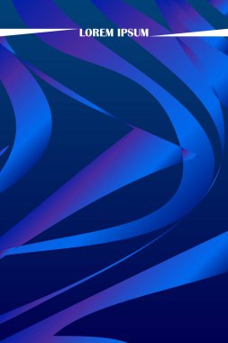 Renk 3d kağıt, sanat illüstrasyon. Vektör tasarım düzen afiş sunumlar, el ilanları, afişler ve Davetler için