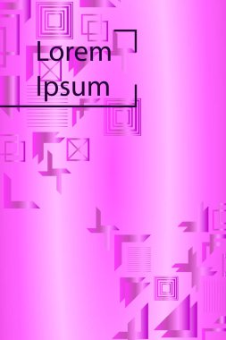 Parlak soyut degrade vektör iş deneyimi, iş broşürü kapak tasarımı
