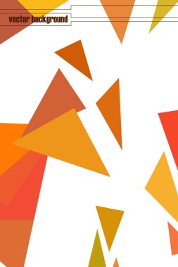 Soyut geometrik arka plan çokgenler, vektör, crystal afişler, posterler ile renkli.